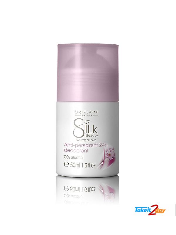 Oriflame Silk Beauty White Glow Anit-Perspirant 24h Deodorant 50 Ml (OR22714)